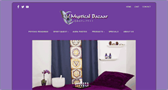 Desktop Screenshot of mysticalbazaar.com